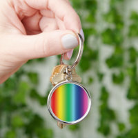 Stolz der Regenbogenfarben - Schlüsselanhänger
