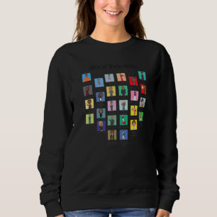Stolz der schwarzen Geschichte - Frauen unterricht Sweatshirt