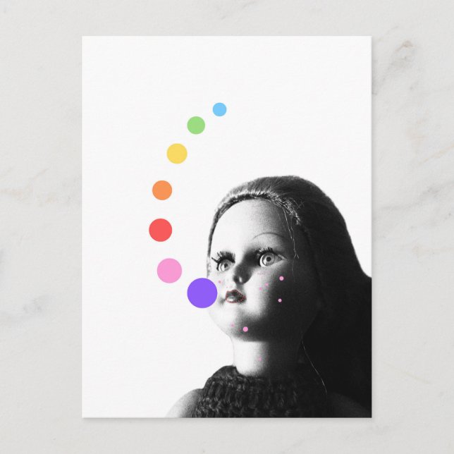 Stolz - Die Regenbogenbotschaft Postkarte (Vorderseite)