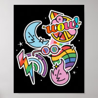 Stolz Donner. Rainbow-Liebe. Wow-Liebe