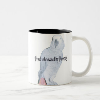 Stolz, durch Papageien-Tasse 3 besessen zu werden Zweifarbige Tasse