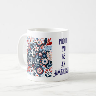 Stolz, ein Amerikaner zu sein - 4. Juli Kaffeetass Kaffeetasse