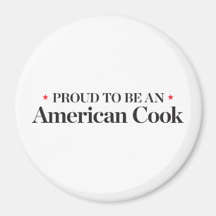 Stolz, ein amerikanischer Koch zu sein Magnet