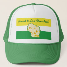 Stolz, ein Cheesehead Wisconsin Spaß zu sein