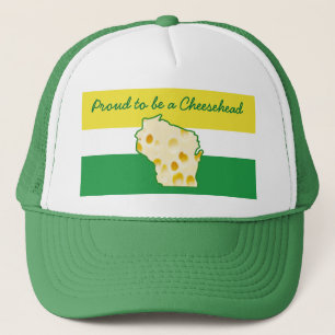 Stolz, ein Cheesehead Wisconsin Spaß zu sein Truckerkappe