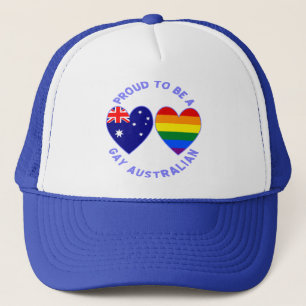 Stolz, ein homosexueller Australier zu sein Truckerkappe