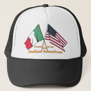 Stolz, ein italienischer Amerikaner zu sein Truckerkappe