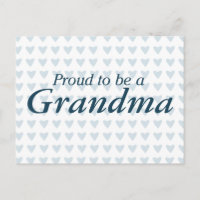 Stolz, ein Oma zu sein!
