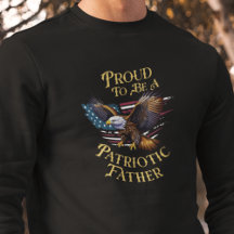 Stolz, ein patriotischer Vater zu sein