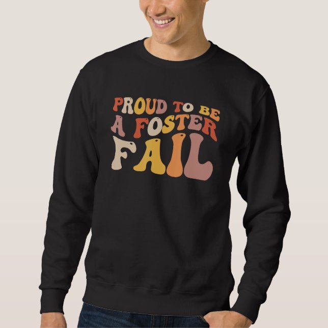 Stolz, ein Pflegefall zu sein, Groovy neue Mutter  Sweatshirt (Vorderseite)