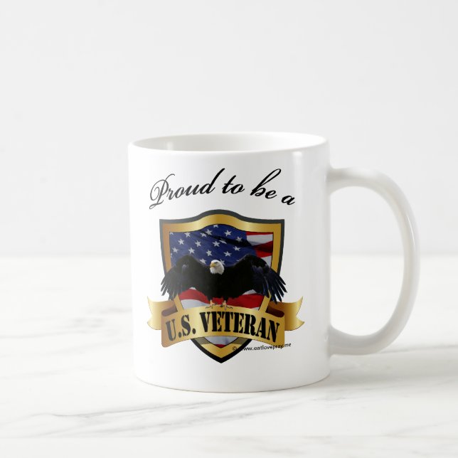 Stolz, ein US-Veteran zu sein Kaffeetasse (Rechts)