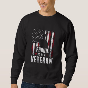 Stolz, ein Veteran der USA Veteran Veterans Day zu Sweatshirt
