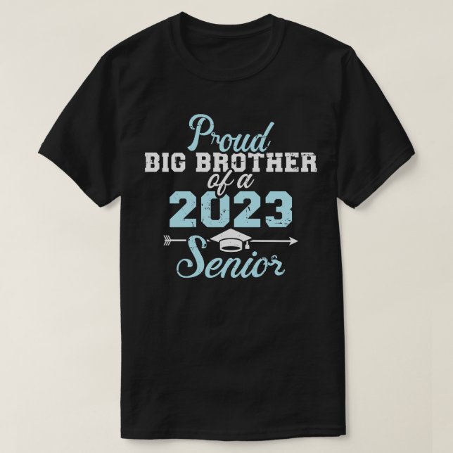 Stolz eines großen Bruders eines Senior Abschluss  T-Shirt (Design vorne)