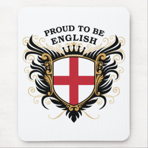 Stolz, englisch zu sein mousepad