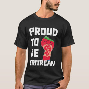 Stolz, Eritreer zu sein Stolz Wurzeln Eritrea-Flag T-Shirt