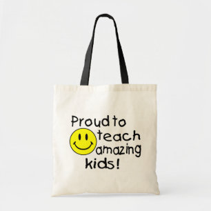 Stolz, fantastische Kinder zu unterrichten! Tragetasche
