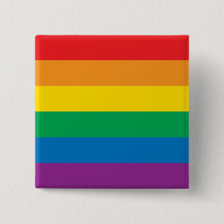 Stolz| Farbige Regenbogenkonstruktion Button