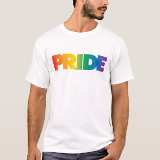 Stolz | Farbige Regenbogenkonstruktion T-Shirt