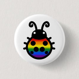Stolz-Flagge-Marienkäfer-Anstecknadel Button