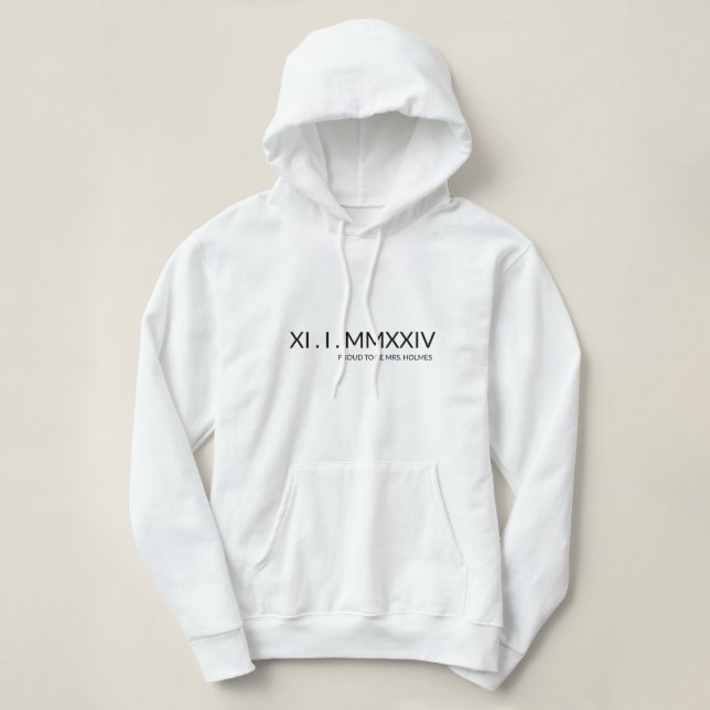 STOLZ, FRAU HOODIE ZU SEIN (Design vorne)