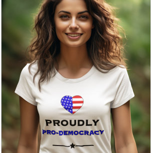 Stolz für die Demokratie T-Shirt