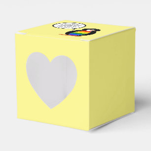 Stolz Gay sprechende Ms Penguin Personalisiert Geschenkschachtel
