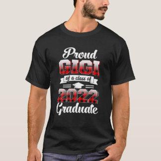 Stolz Gigi einer Klasse von 2022 Graduate Red Kari T-Shirt