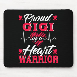 Stolz Gigi eines Herzkriegers, Kd-Bewusstsein Mousepad