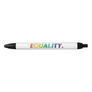 Stolz "Gleichheit" lgbtq Regenbogenfarben - Kugelschreiber
