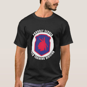 Stolz im 98. Training Division Army Veteran T-Shirt