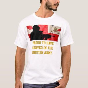Stolz, im britische Armee-Shirt gedient zu haben T-Shirt