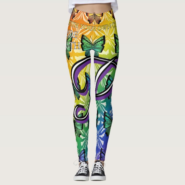 Stolz in der Flugkollektion Leggings (Vorderseite)