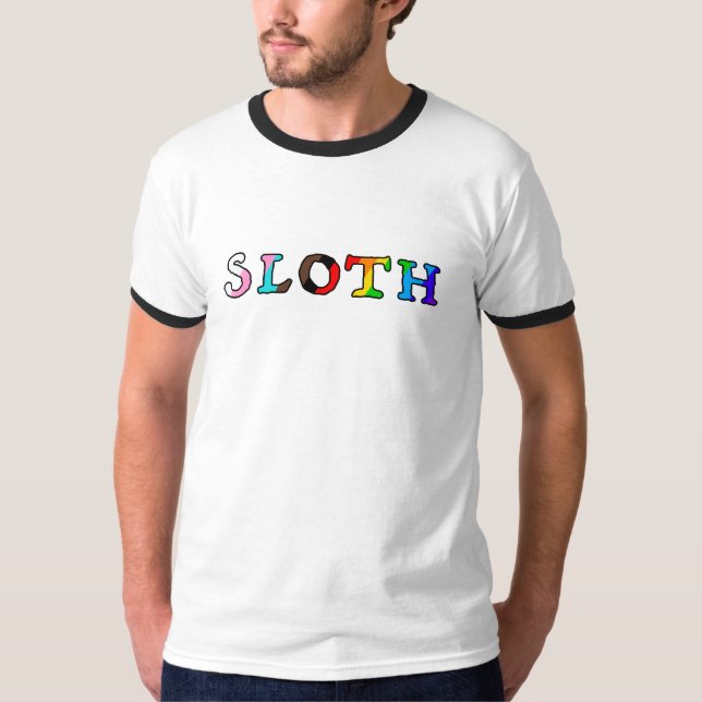 Stolz in Sloth T-Shirt (Vorderseite)