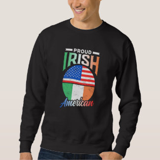 Stolz Irish American Roots Irland Familie USA USA  Sweatshirt