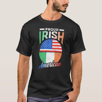 Stolz Irish American Roots Irland Familie USA USA  T-Shirt