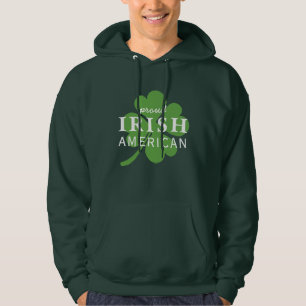Stolz Irish American St. Patrick's Day Hoodie