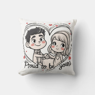Stolz ist Ihre Liebe Kissen