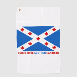 STOLZ, KANADIAN SCOTTISH ZU SEIN! GOLFHANDTUCH