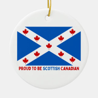 STOLZ, KANADIAN SCOTTISH ZU SEIN! KERAMIK ORNAMENT