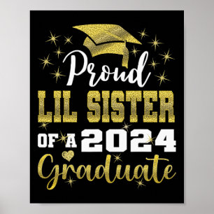 Stolz kleine Schwester von 2024 Graduate Phantasti Poster