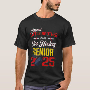 Stolz kleiner Bruder eines Eishockeyschlägers Seni T-Shirt