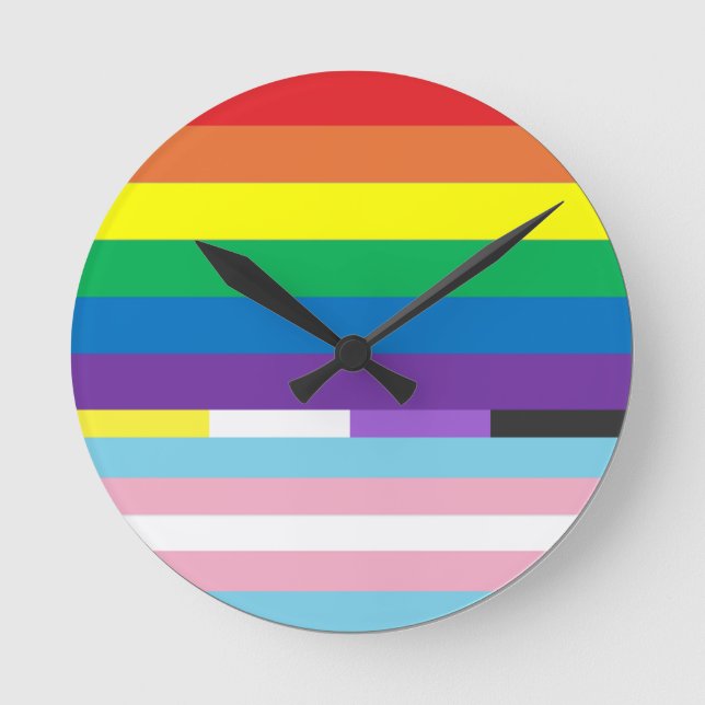 Stolz-Kreis  Runde Wanduhr (Vorderseite)