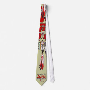 Stolz, Lakota Krawatte zu sein