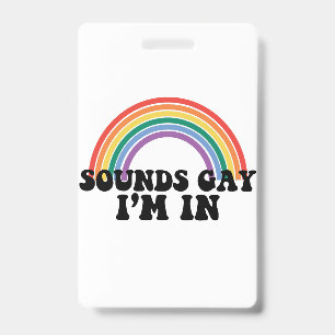Stolz LGBT klingt schwul ich bin in schwuler Regen Ausweis