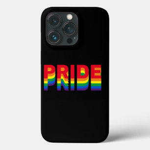 Stolz lgbt lgbtq que Gay Regenbogenfarben schwarz Case-Mate iPhone Hülle