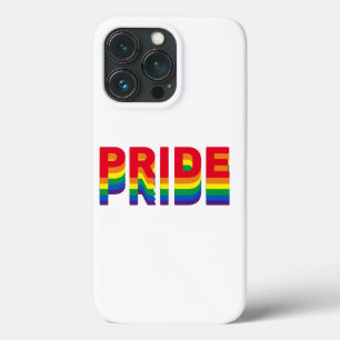 Stolz lgbt lgbtq quee Gay Regenbogenfarben weiß Case-Mate iPhone Hülle