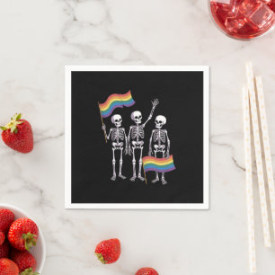 Stolz LGBT Rechte Lesbisch Schwul Ally LGBTQ Trans Serviette