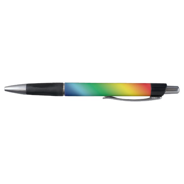 Stolz Lgbtq Regenbogenfarben Muster Kugelschreiber (Unterseite)