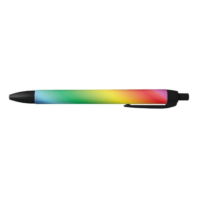 Stolz Lgbtq Regenbogenfarben Muster Kugelschreiber (Unterseite)