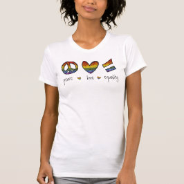 Stolz Liebe Gleichheit T-Shirt
